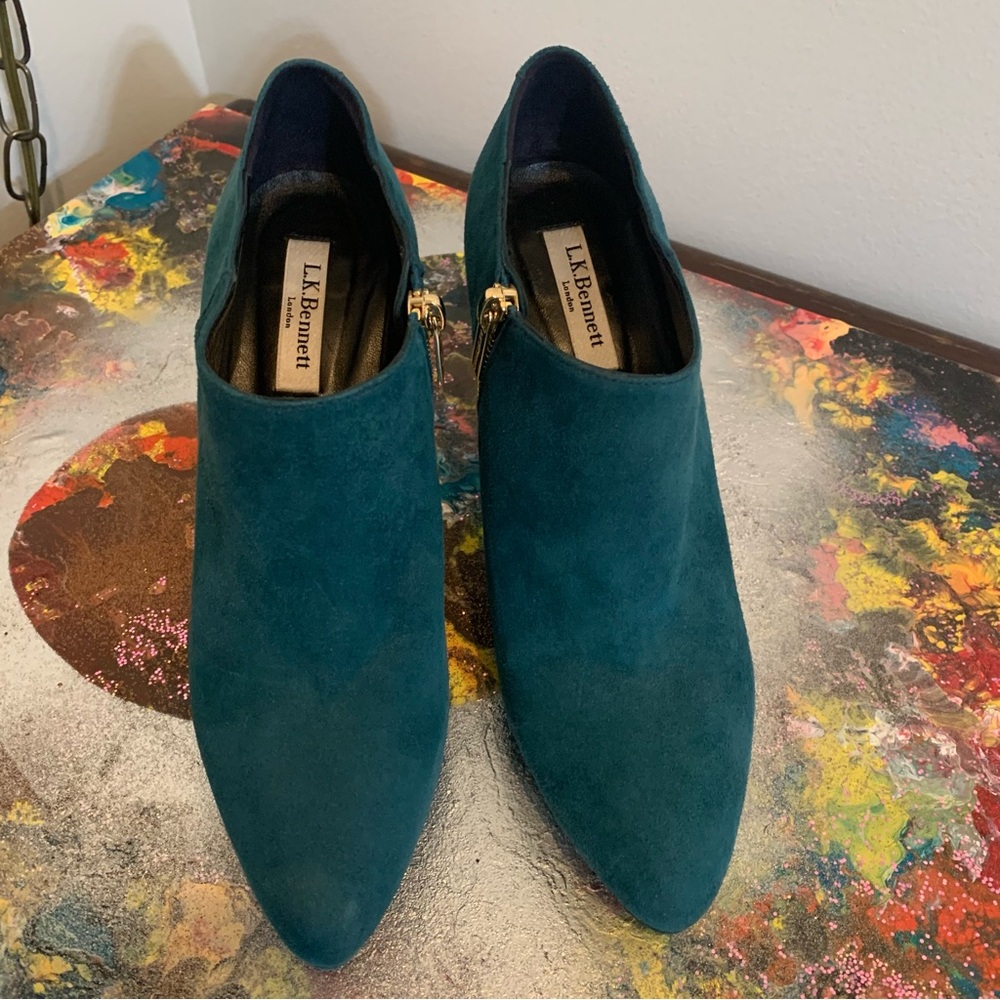 LK Bennett Doris Suede Booties
